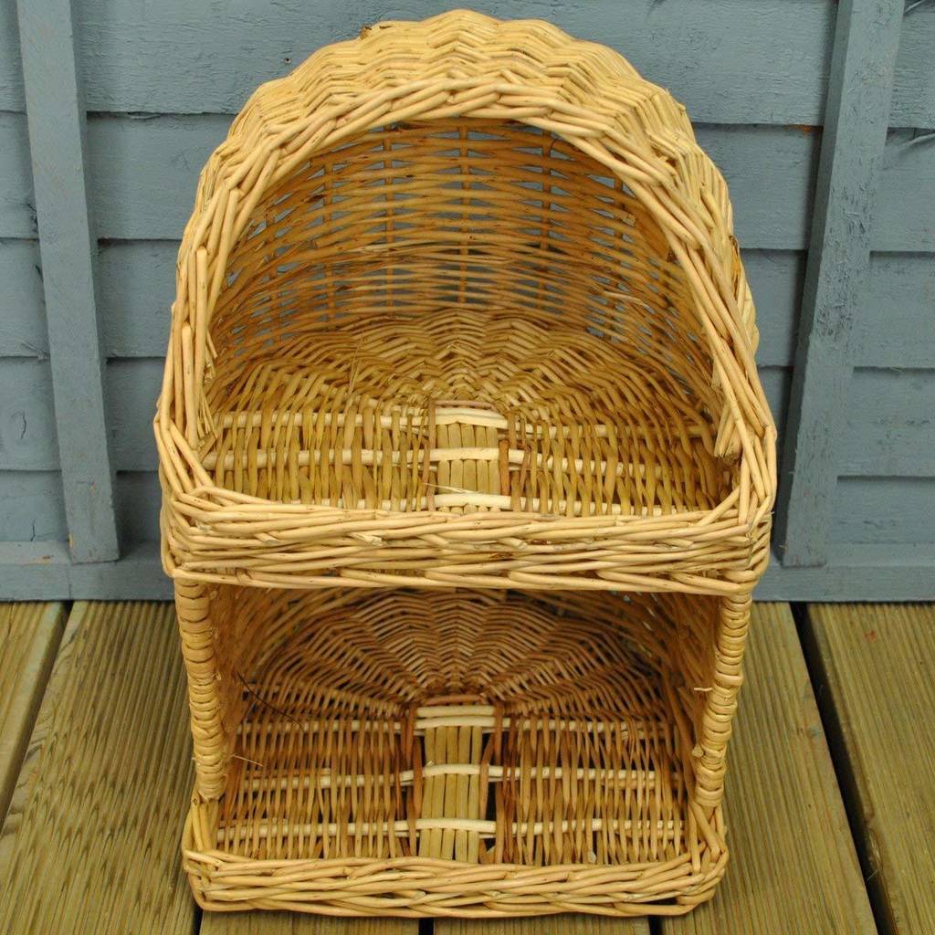 wicker willow vegetable and fruit storage basket by garden selections