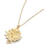 14 K Gold Goddess Pearl Pendant Necklace, thumbnail 5 of 6