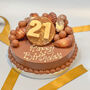 Mini 21st Birthday Smash Cake, thumbnail 1 of 7