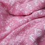 Personalised Lambswool People Baby Blanket In Pink, thumbnail 4 of 6
