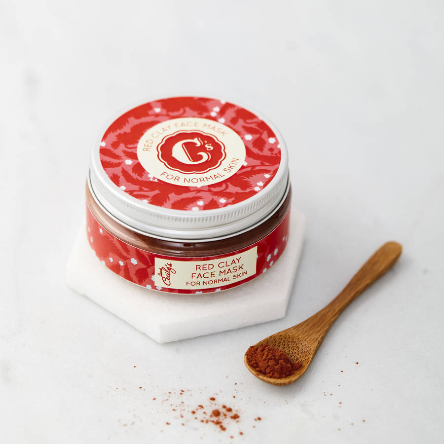 Red Clay Face Mask By Sweet Cecily's | notonthehighstreet.com