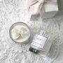 Personalised Gift Boxed White Roses Candle, thumbnail 4 of 7