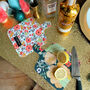 Chica Camellia Retro Chopping Board Three Sizes, thumbnail 7 of 12