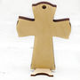 Personalised Wooden Cross With Bird, thumbnail 2 of 2