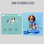 Blue Polka Dot Dog Harness, thumbnail 5 of 5