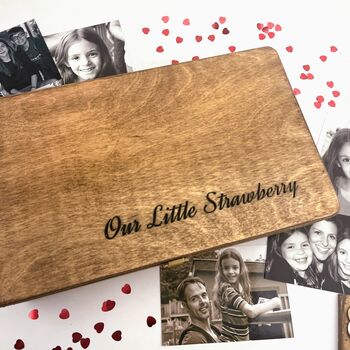 Personalised Carved Wooden Keepsake Box, 3 of 10