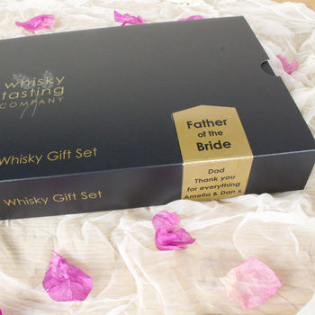 Father Of The Bride Whisky Gift Set, 3 of 4