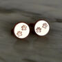 Hand Made Paw Print Cufflinks, thumbnail 4 of 6