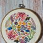 Ocean Wonders, Hand Embroidery Kit, thumbnail 5 of 12