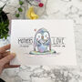 Penguin Hug Mother's Day Card, thumbnail 2 of 3