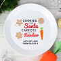 Santa's Cookies Christmas Eve Plate, thumbnail 1 of 3