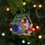 Pop Up 3D Christmas Cuckoo Clock Greeting Card Bauble Decoration, thumbnail 1 of 7