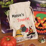 Personalised Halloween Gnome Trick Or Treat Bag, thumbnail 1 of 1