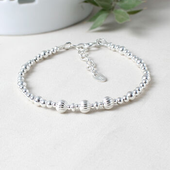 30th Birthday Bracelet Sterling Silver, Evie, 2 of 4