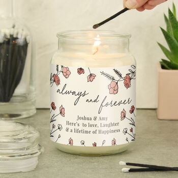 Always And Forever French Vanilla Jar Candle, 2 of 5