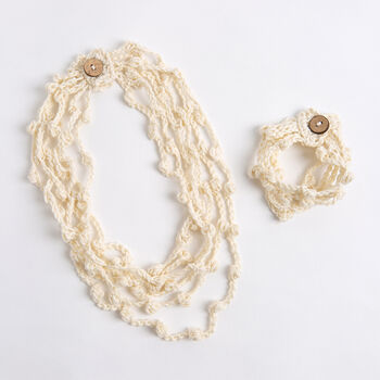 Necklace And Bracelet Crochet Kit, 7 of 11
