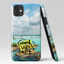 Personalised Good Vibes Only Name Phone Case, thumbnail 2 of 6
