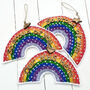 Personalised Handmade Hug Rainbow Token Gift, thumbnail 1 of 4