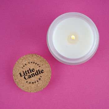 30th Birthday Candle • 'Thirty And Absolutely Fabulous' Large Clear Candle • Birthday Gift • Scented Glass Jar Candle • Gift Box, 3 of 3