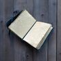 Personalised 100 Page Vintage Look Leather Journal, thumbnail 5 of 8