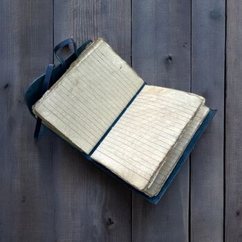 Personalised 100 Page Vintage Look Leather Journal, 5 of 8