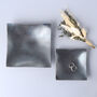 6th Anniversary Hand Forged Square Steel Dish With Smooth Finish. Two Sizes, thumbnail 11 of 12