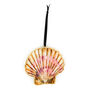 Scallop Shell Wooden Hanging Decoration, thumbnail 5 of 6