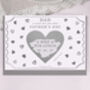 Personalised Father's Day Gift Scratch Voucher With Grey Heart Design, thumbnail 2 of 3