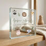 Personalised Jungle New Baby Christening And Nursery Crystal Token, thumbnail 1 of 7