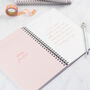 Personalised Ivf Journey Planner Pink, thumbnail 11 of 12