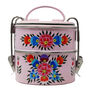 Indian Tiffin Two Compartments Hand Painted, thumbnail 10 of 12