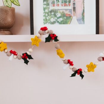 Winter Whimsy Needlefelt Garland, 5 of 7