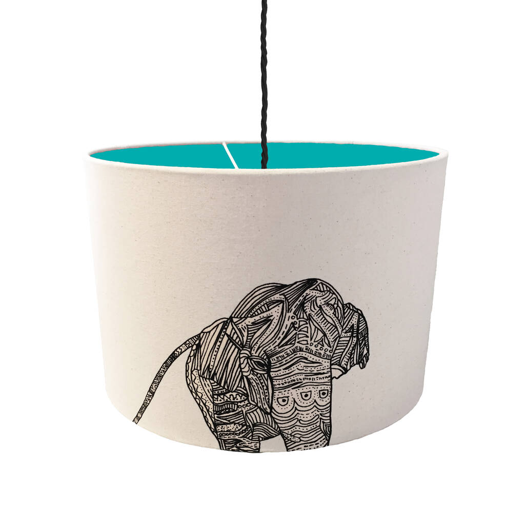 Elephant Lampshade Mix And Match By Bymarie