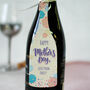 Personalised Mothers Day Bottle Gift Tag, Wood, thumbnail 4 of 5