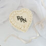 Initials Acrylic Cake Charm, thumbnail 1 of 4