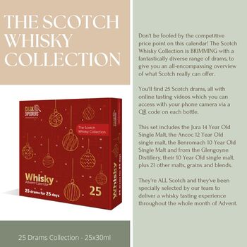 25 Day Scotch Whisky Advent Calendar, 5 of 5