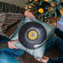 Personalised 'Our Song' Record Cushion, thumbnail 4 of 10