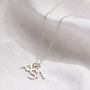 Family Letter Initials Necklace, thumbnail 2 of 8
