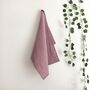 100% Linen Tea Towel, Washed Linen Kitchen Towel, thumbnail 6 of 8