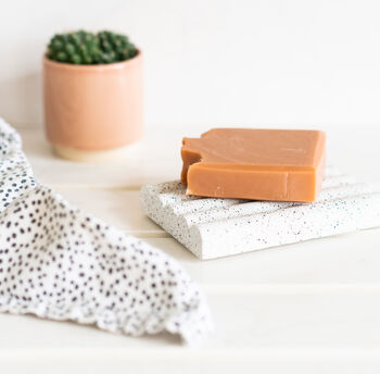 Self Draining Terrazzo Soap Dish, 5 of 5