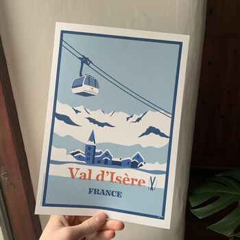 Val D'isère Travel Print, 2 of 2