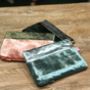 Personalised Velvet Purse Or Clutch Bag, thumbnail 2 of 3