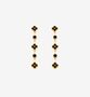 Kinmokusei Black Drop Earrings, thumbnail 1 of 4