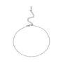 Dainty Ball Chain Anklet, thumbnail 4 of 6