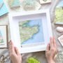 Personalised Square Map Print Gift, thumbnail 4 of 9