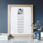 For My Husband Personalised Photo Poem Print, thumbnail 5 of 6