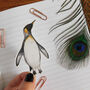 King Penguin Sticker, thumbnail 1 of 4