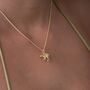 Flying Pig Necklace, Sterling Silver Or Gold Plated, thumbnail 4 of 11