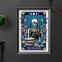 Tarot Style Typographical Print The Reader, thumbnail 4 of 7