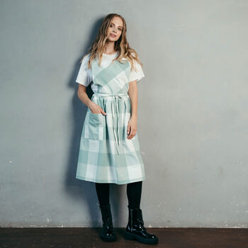 Retro Artist Apron | Crossback Pinafore For Makers, 4 of 12